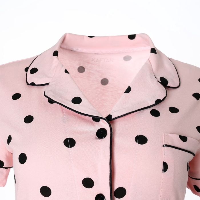 Пижама женская (рубашка и шорты) KAFTAN Пижама женская (рубашка и шорты) KAFTAN "Cute" р. 40-42