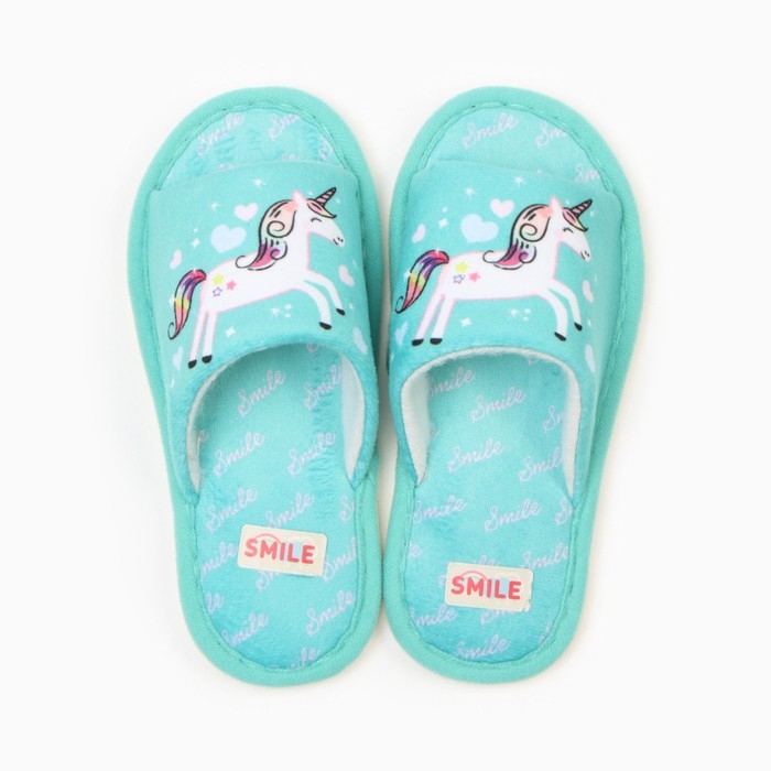 Тапочки детские открытые, размер 32/33 Тапочки детские открытые, размер 32/33