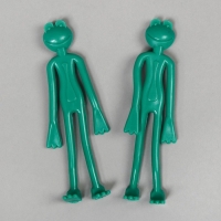 Подвязка для растений &laquo;Лягушка&raquo;, набор 2 шт., зелёная, Greengo