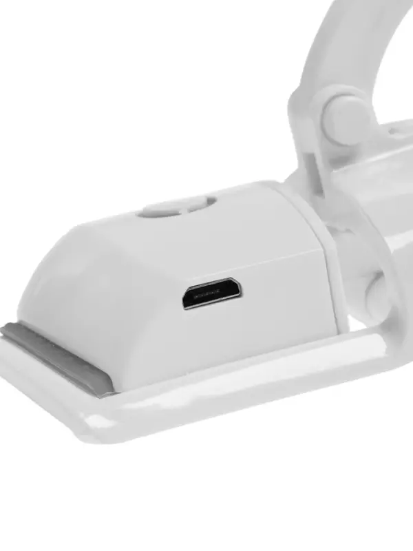 Электрический керлер для ресниц LW-05, от АКБ, белый