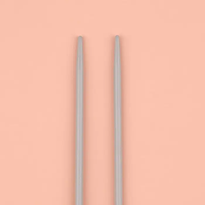Спицы для вязания, прямые, с тефлоновым покрытием, d=2 мм, 35 см, 2 шт.