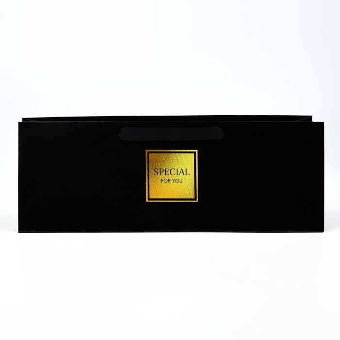 Пакет под бутылку горизонтальный &laquo;Для тебя&raquo;, 36 &times; 10 &times; 13 см