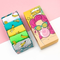 Набор носков KAFTAN "Wow!" 5 пар, р-р 35-38 Набор носков KAFTAN "Wow!" 5 пар, р-р 35-38