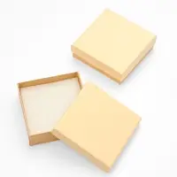 Коробочка подарочная под набор "Нежность", 9*9 см, цвет бежевый