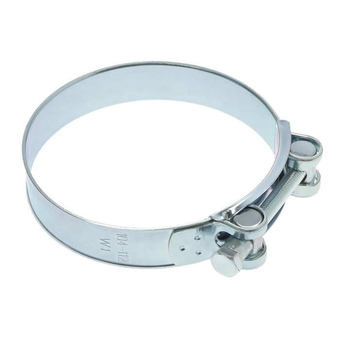 Хомут силовой ZEIN engr, диаметр 104-112 мм, ширина 24 мм, оцинкованный Хомут силовой ZEIN engr, диаметр 104-112 мм, ширина 24 мм, оцинкованный