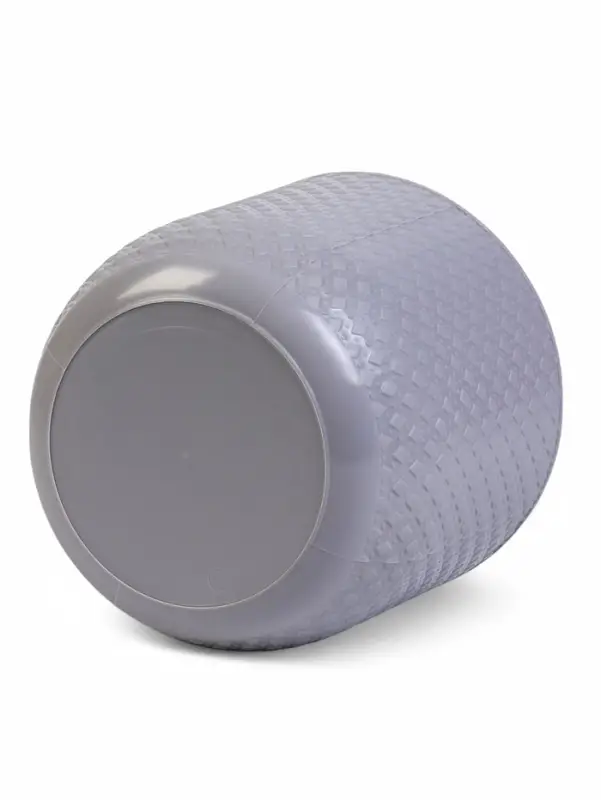 Горшок "Клевер" 4,5 л, D-20 см, h-18 см, цвет серый шёлк