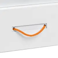 Круглый шнур Lasso S, оранжевый неон, 50 см