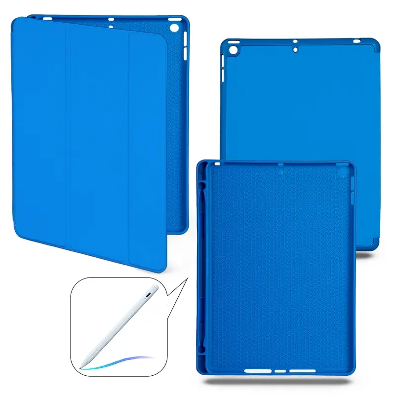 Чехол-книжка Ipd 10.2 (2019/2020/2021) Smart Case (Pencil) Blue №16