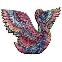 Пазлы деревянные фигурные &laquo;&lrm;Белый лебедь&raquo;&lrm;, 134 элемента