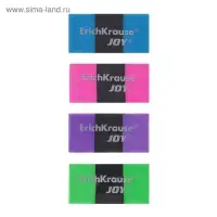 Ластик ErichKrause "Joy Rainbow", мягкий, гипоаллергенный, микс