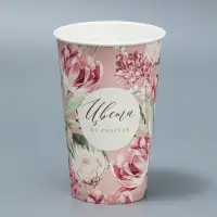 Стакан для цветов &laquo;Цветы&raquo;, 350 мл