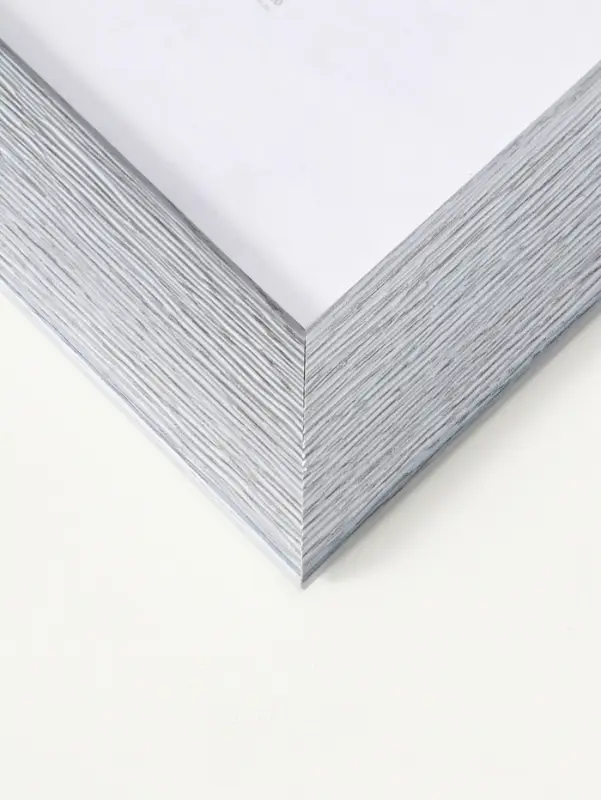 Фоторамка для фото 40х50 см "Luxe Elegance" пластик, серо-голубой, (пластик экран)