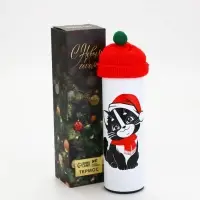 Термос с шапочкой &laquo;Котик&raquo;, 500 мл