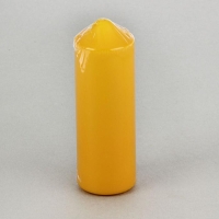 Свеча классическая 5х15 см, желтая Свеча классическая 5х15 см, желтая