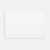 Наклейка тканевая Lunga, L, белая