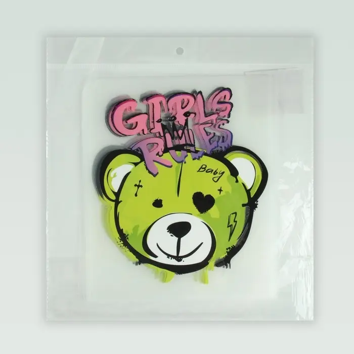 Термонаклейка &laquo;Девочки рулят&raquo;, 15&times;17.6 см