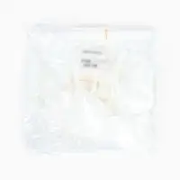 Воздушный шар фольгированный 14" "Белая ромашка", с палочкой, набор 5 штук