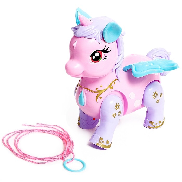 Музыкальная игрушка &laquo;Пони Лили&raquo;, звук, свет, ходит, цвета МИКС