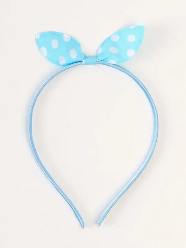 Ободок для волос &laquo;Бантик&raquo; голубой, Холодное сердце