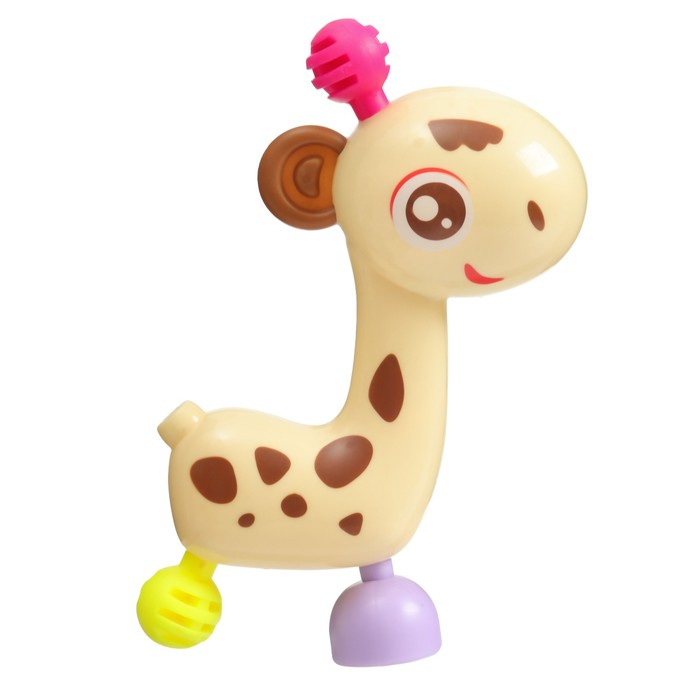 Набор погремушек &laquo;Собери меня&raquo;, 7 шт., нежные цвета, Крошка Я