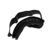 Очки-маска для езды на мототехнике, разборные, визор затемненный, цвет черный Очки-маска для езды на мототехнике, разборные, визор затемненный, цвет черный