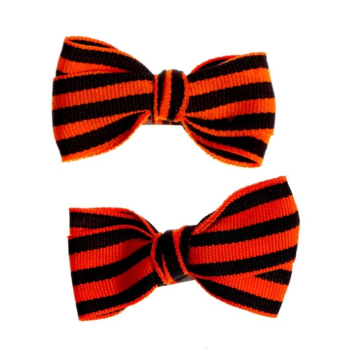 Зажим для волос &laquo;9 Мая&raquo; набор 2 шт.