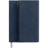 Ежедневник Grace на заказ, недатированный, темно-синий