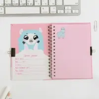 Записная книжка на замочке А6, 50 листов &laquo;Пушистые тайны&raquo;