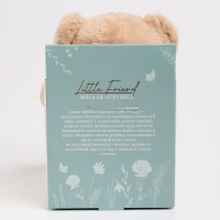 Мягкая игрушка Little Friend, мишка с синим шарфом, 23 см Мягкая игрушка Little Friend, мишка с синим шарфом, 23 см