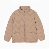 Куртка женская на молнии Collorista цвет бежевый р-р 50 Куртка женская на молнии Collorista цвет бежевый р-р 50