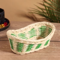 Корзина плетеная 22x14x8 см, ротанг