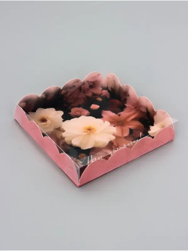 Коробка для печенья, &laquo;Ты прекрасна&raquo;, 15&times;15&times;3 см