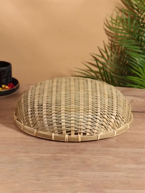 Чаша плетеная, 30 см, бамбук