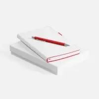 Набор White Shall, бело-красный