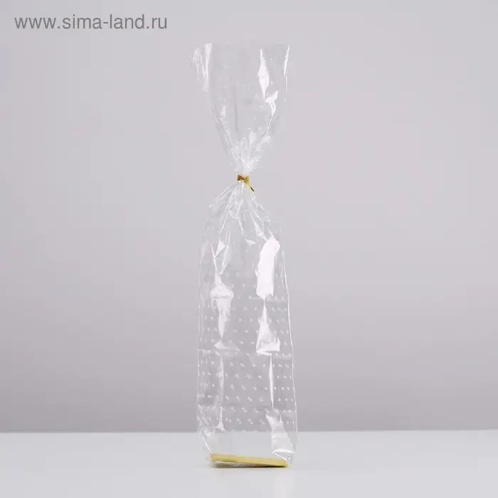 Пакет "Подарочный", с жестким дном, МИКС, 6 х 8 х 23,5 см