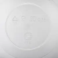 Контейнер пищевой ПластоС, 280 мл, d=11 см, h=7 см, с герметичной крышкой, пластик, прозрачный