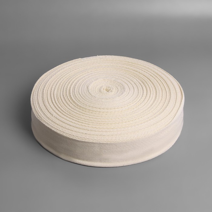 Лента киперная, 50 мм, 100 &plusmn; 1 м, цвет бежевый