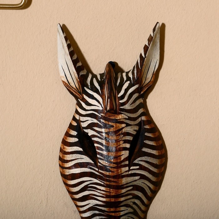 Маска дерево "Зебра" 30х11х4,5 см