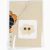 Воздушный шар фольгированный 23" "Облако в очках"