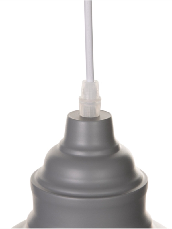 Светильник Paul 1х40Вт Е27 пр-1м пыльно-серый 20х20х17,5см