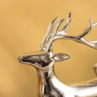 Подсвечник "Олень" 26,5х8,5х34,5 см, алюминий