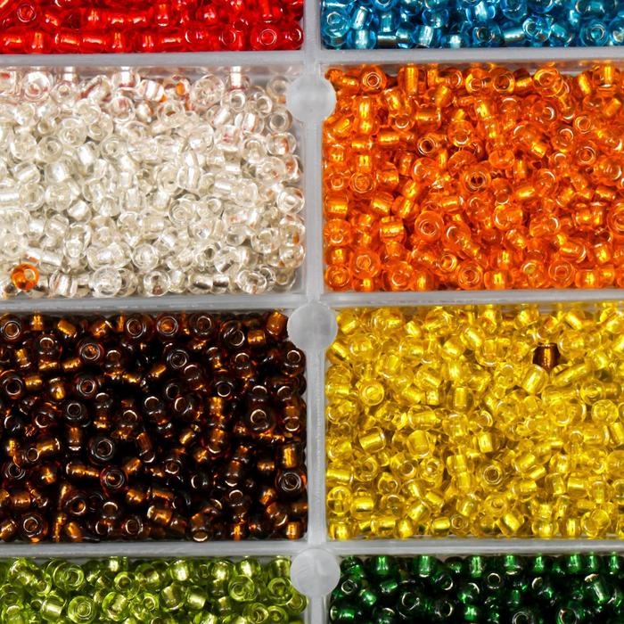 Набор бисера для рукоделия "Zlatka №2" 8 цветов (70 &plusmn; 2гр)