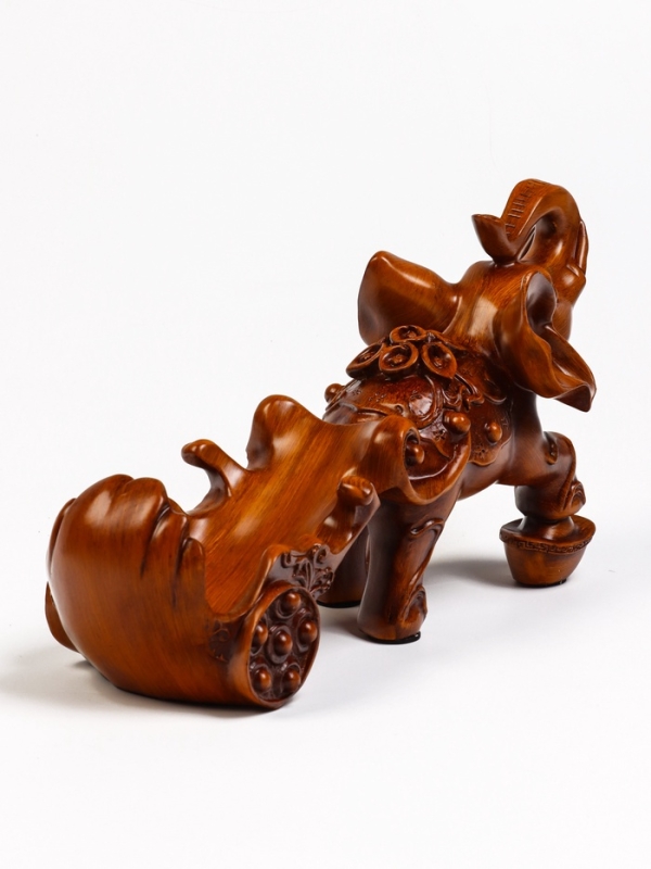 Подставка для бутылки "Слон" под дерево, 34х13х20см