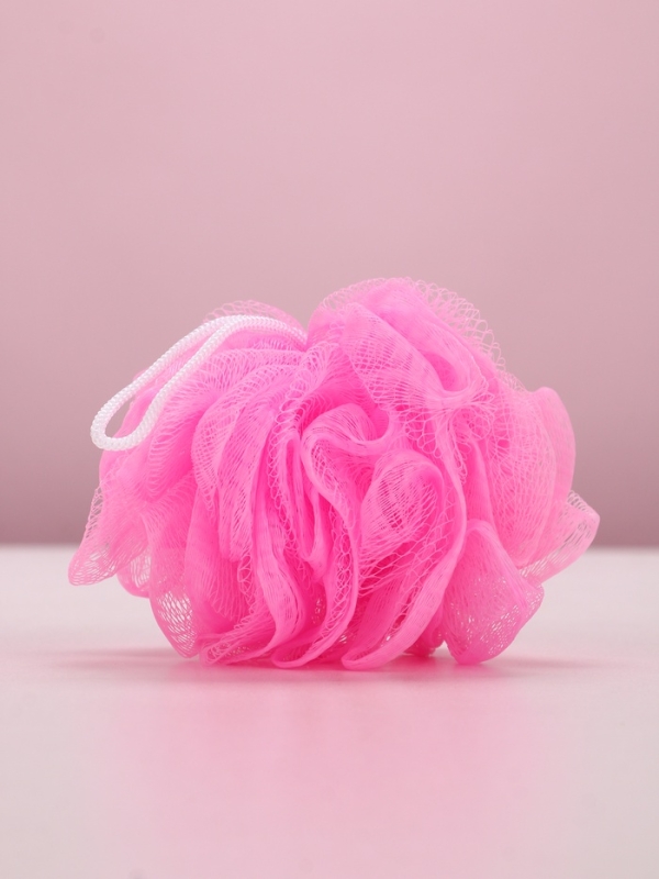 Подарочный набор "Смягчение и питание", крем-гель для душа 300 мл и мочалка для тела