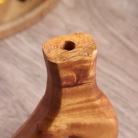 Ваза "Корень" дерево Джати, 12х3х18 см, цв. коричневый