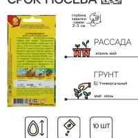 Семена огурца "Буржуй", F1, раннеспелый, 10 шт.