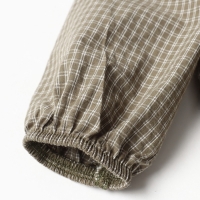 Платье Крошка Я "Клетка", рост 80-86, зеленый Платье Крошка Я "Клетка", рост 80-86, зеленый