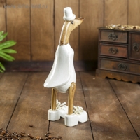 Сувенир дерево "Утка матрос в белом" 13х9х27 см Сувенир дерево "Утка матрос в белом" 13х9х27 см