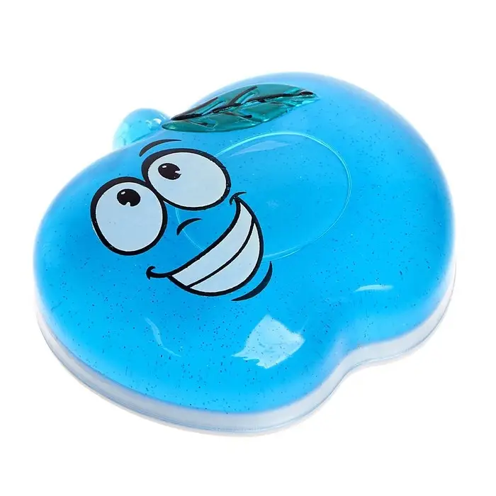 Лизун - слайм &laquo;Яблоко&raquo;, цвета МИКС