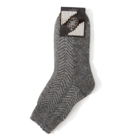 Носки женские шерстяные, цвет серый, размер 25 Носки женские шерстяные, цвет серый, размер 25